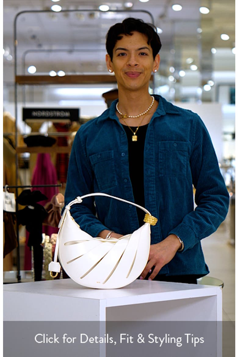 Jana Hollow Out Faux Leather Shoulder Bag video
