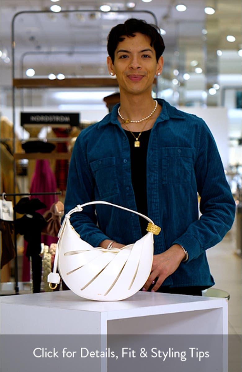 Jana Hollow Out Faux Leather Shoulder Bag, sales video thumbnail