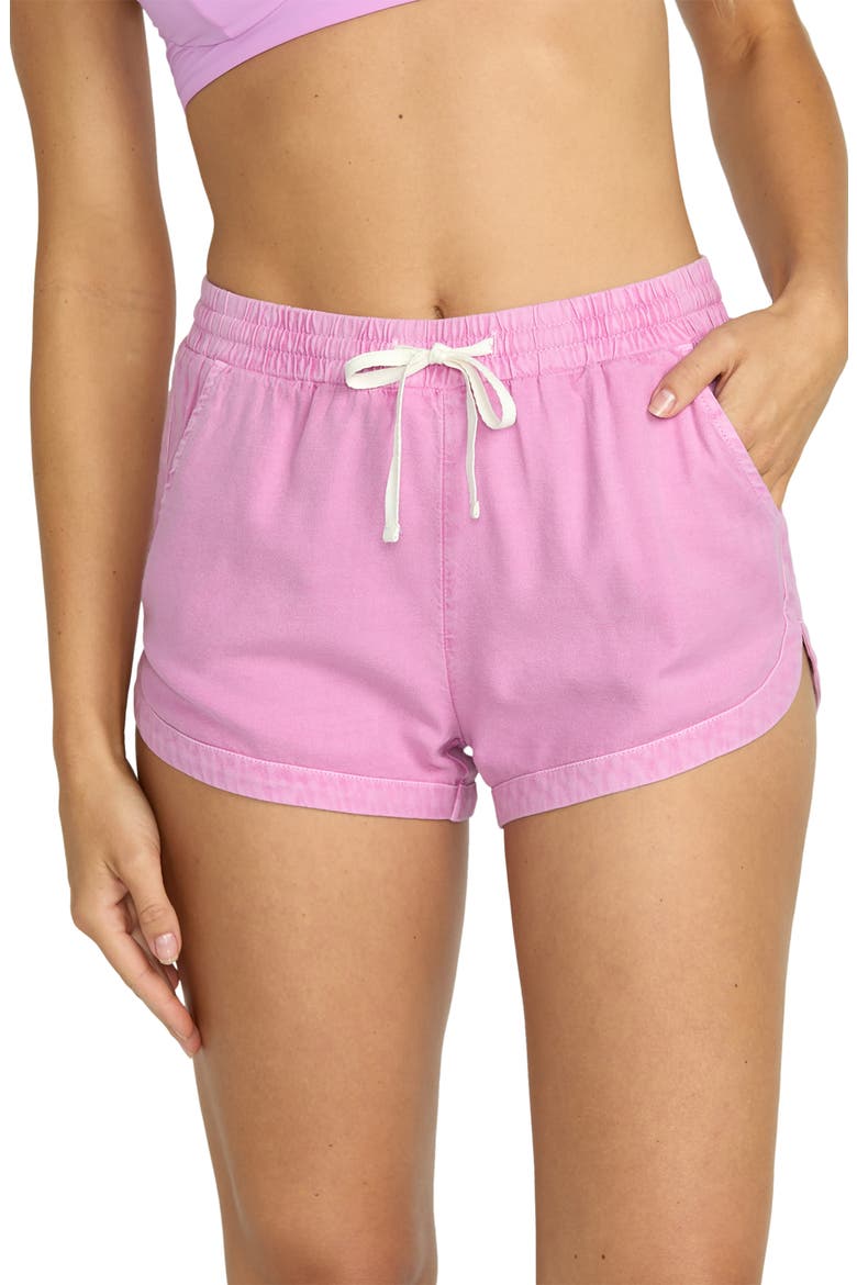 'Road Trippin' Shorts, Alternate, color, BRIGHT ROSE