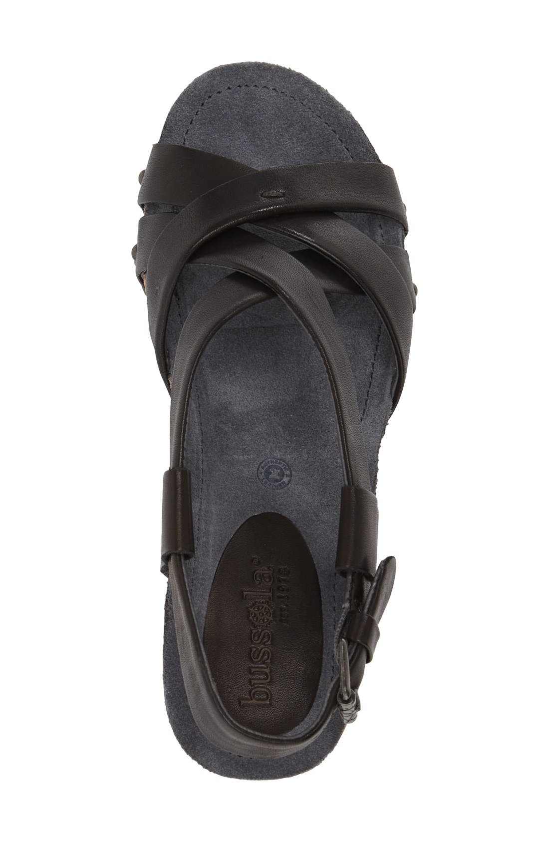 Bussola 'Orly' Wedge Sandal, Alternate, color, 