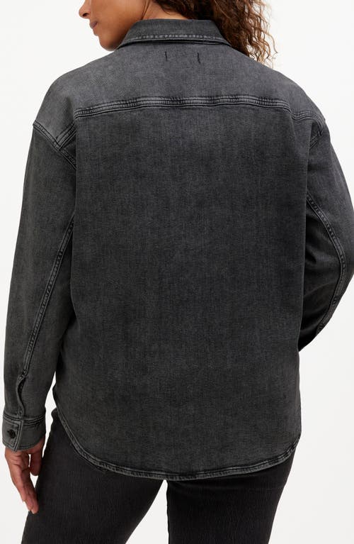 Madewell Stretch Denim Button-up Shirt In Chamberlain Wash