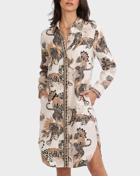 Tunic Lotus Tiger
