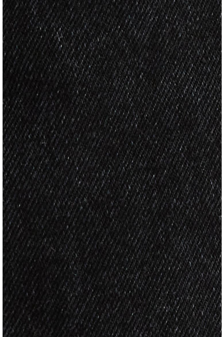 Maple High Waist Flare Leg Jeans, Alternate, color, BLACK