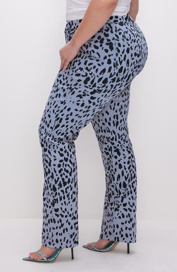 Good Icon High Waist Straight Leg Jeans