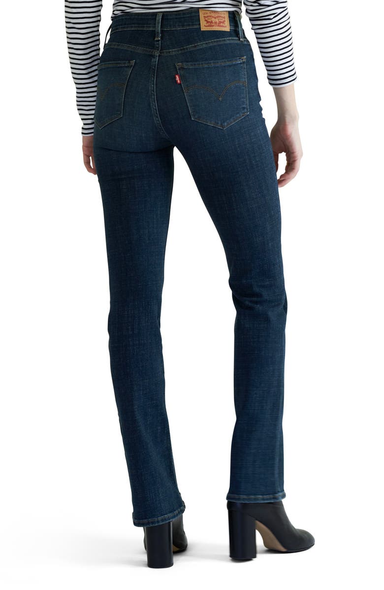 Levi's<sup>®</sup> 725<sup>™</sup> High Waist Bootcut Jeans, Alternate, color, Lapis Dark Horse