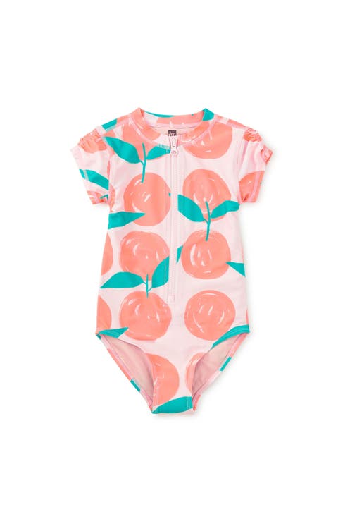 Rash Guard One-Piece Swimsuit (Toddler, Little Kid, Big Kid)