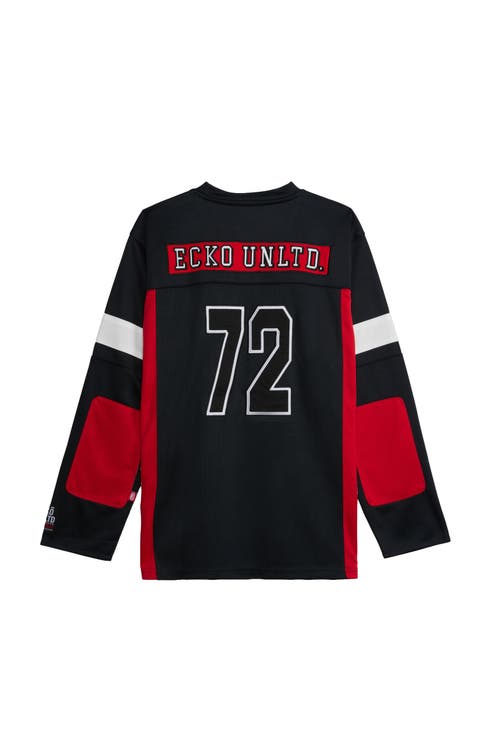 Ecko Unltd Trophy Jersey In Black