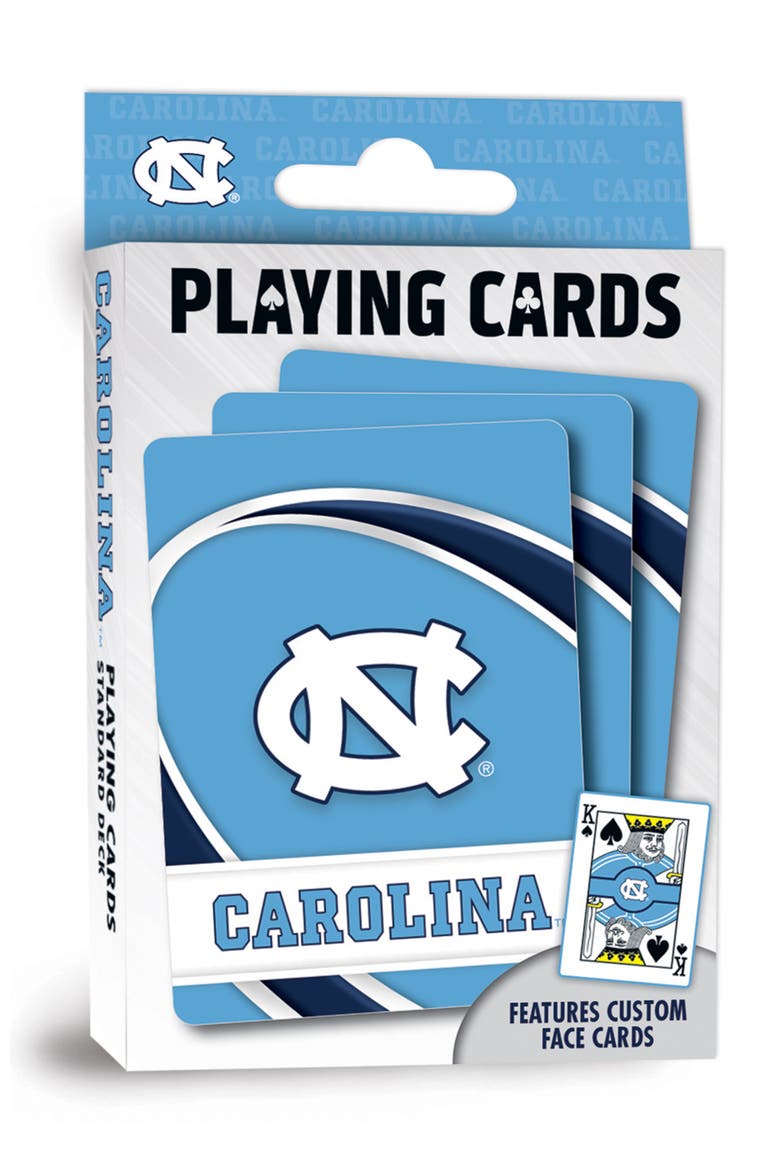 UNC Tar Heels Playing Cards, Main, color, Multicolor