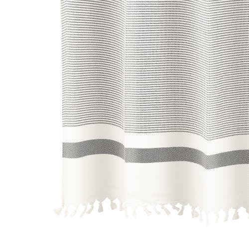 Olive And Linen Olive & Linen Pixel Shower Curtain