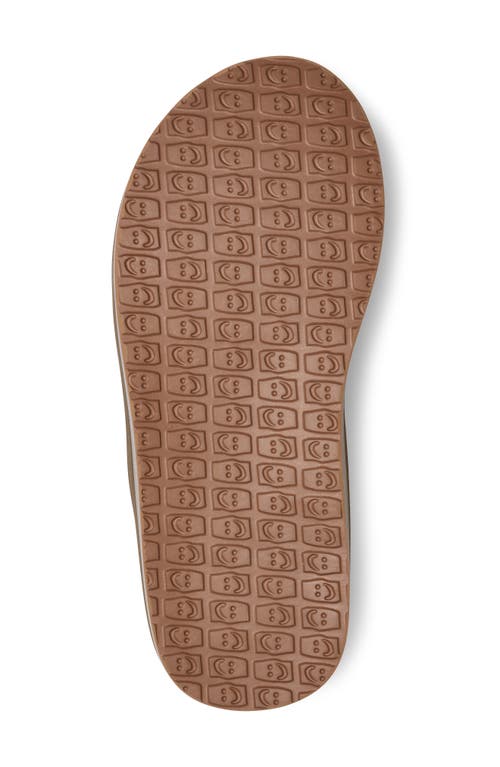 Sanuk Sawyer Flip Flop In Brown