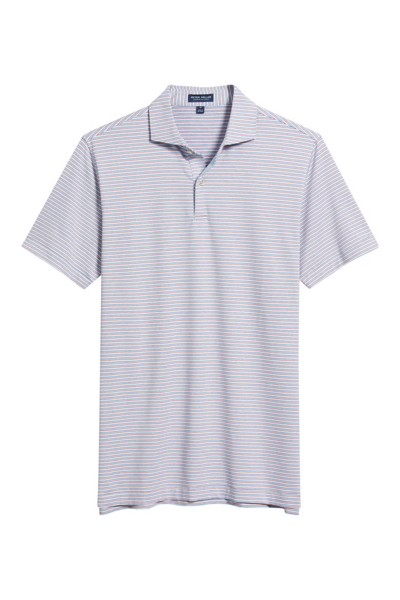 Alda Performance Jersey Golf Polo, Alternate, color, BLUE FROST