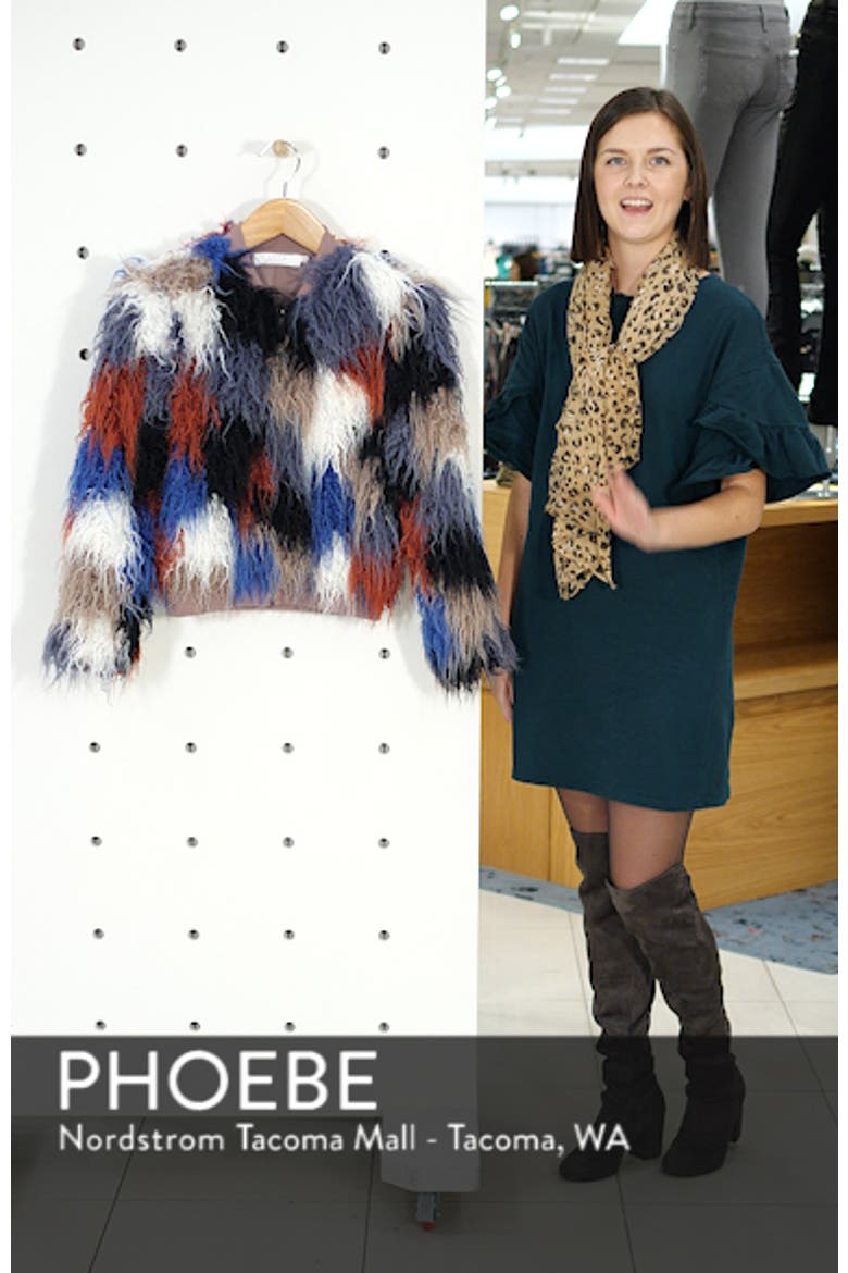 Shaggy Faux Fur Jacket video