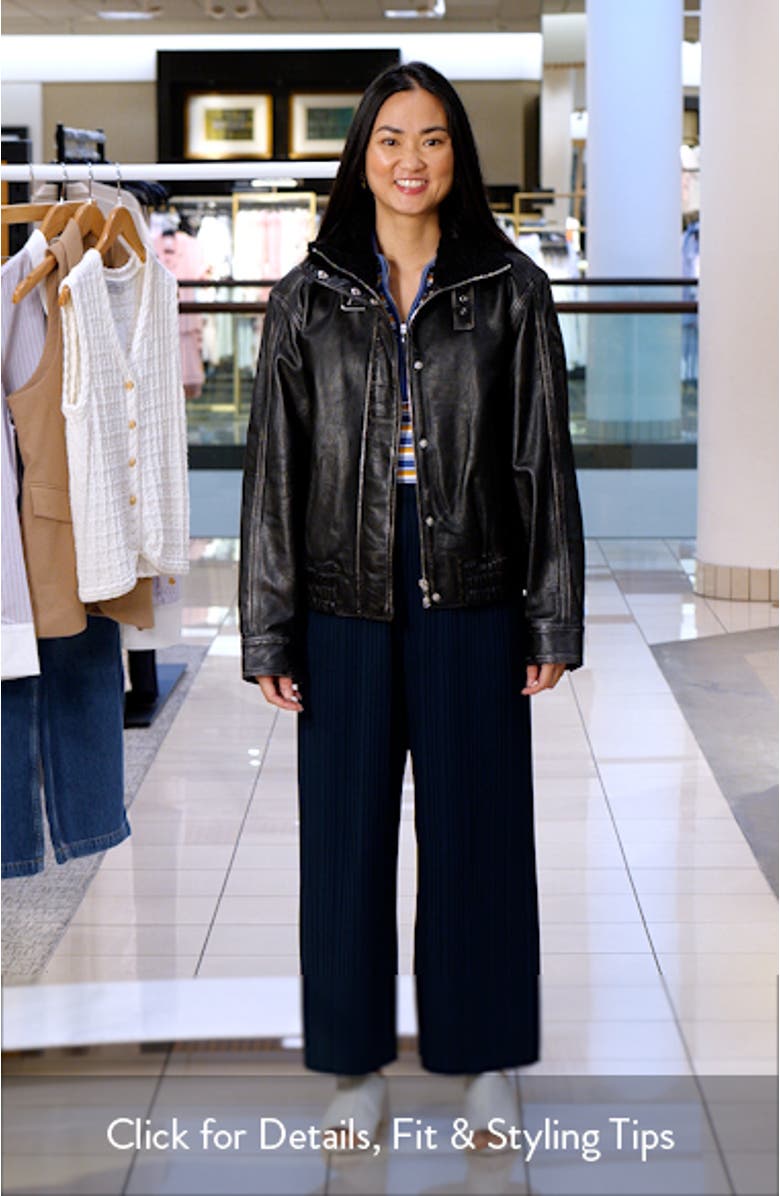 Lambskin Leather Jacket, sales video thumbnail