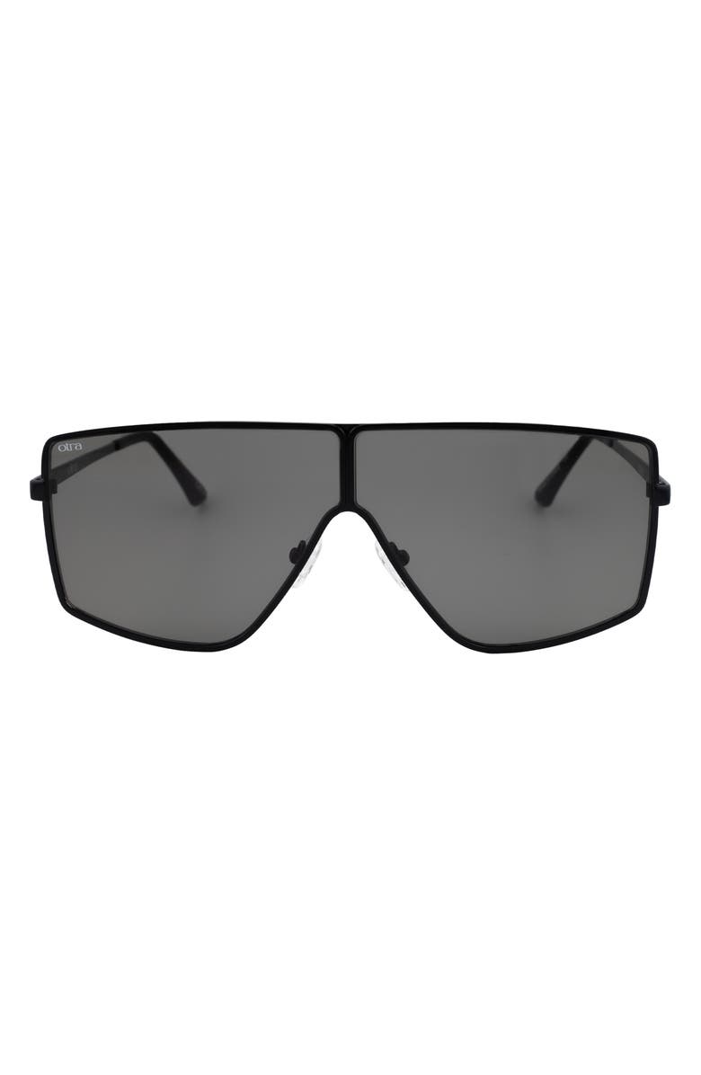 OTRA EYEWEAR Juno Navigator Sunglasses, Main, color, Black/ Smoke