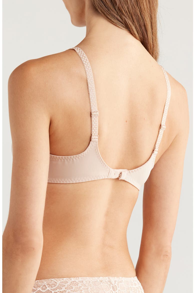 Caresse Underwire Full Cup Bra, Alternate, color, PEAU ROSE