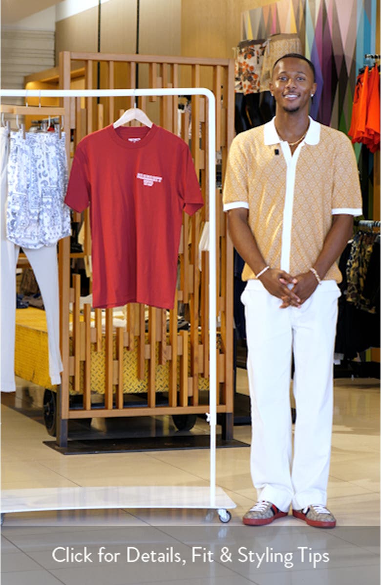 Alumni Cotton Graphic T-Shirt, sales video thumbnail