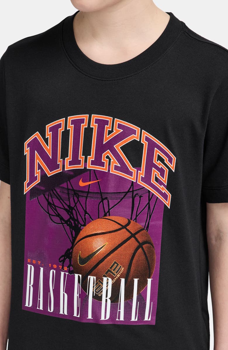 Nike Kids' Basketball Graphic T-Shirt, Alternate, color, Black