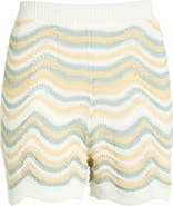 Elan Openwork Knit Shorts