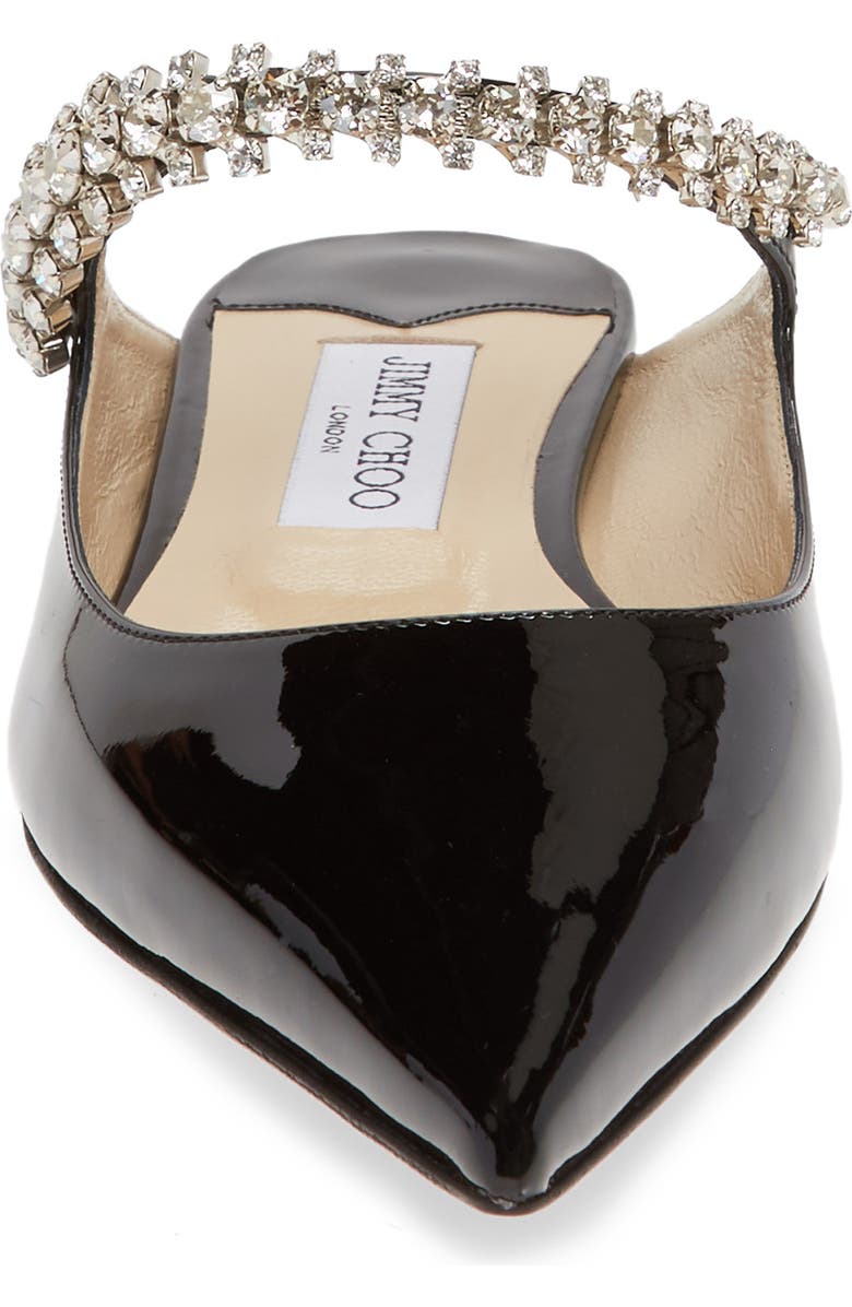 Jimmy Choo Bing Crystal Embellished Flat, Alternate, color,