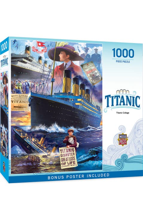 Titanic Collage 1000 Piece Jigsaw Puzzle