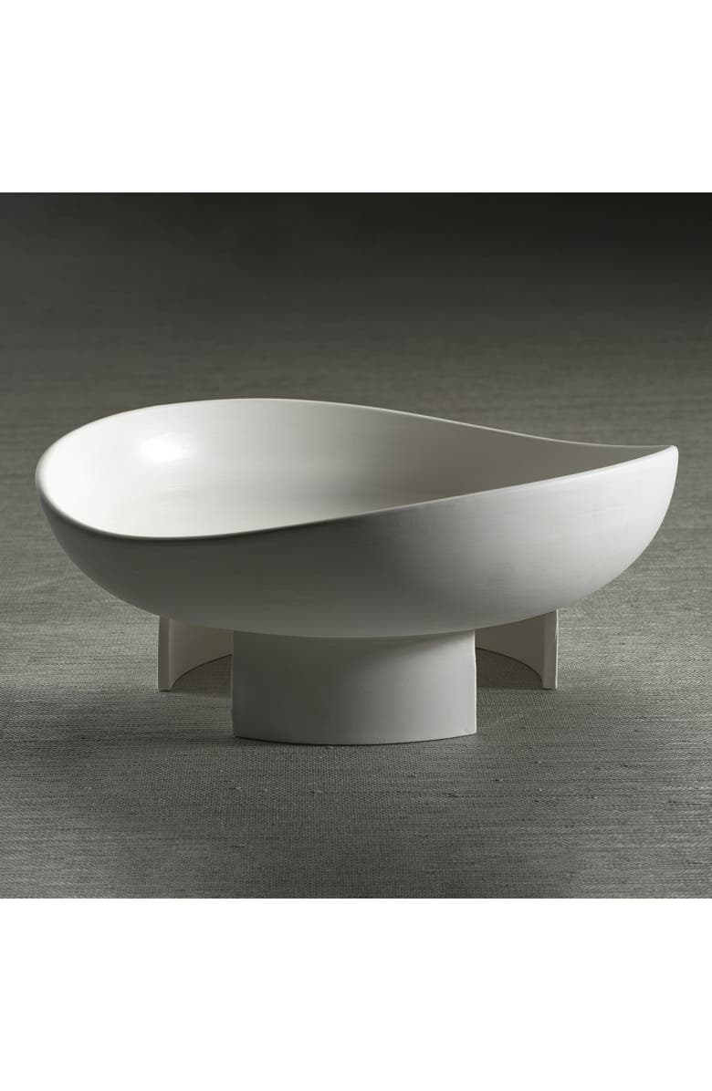 Zodax Kutani Ceramic Bowl, Alternate, color, White