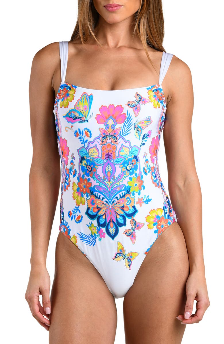 Sunshine 79 Butterfly High Over One-Piece Swimsuit, Main, color, 