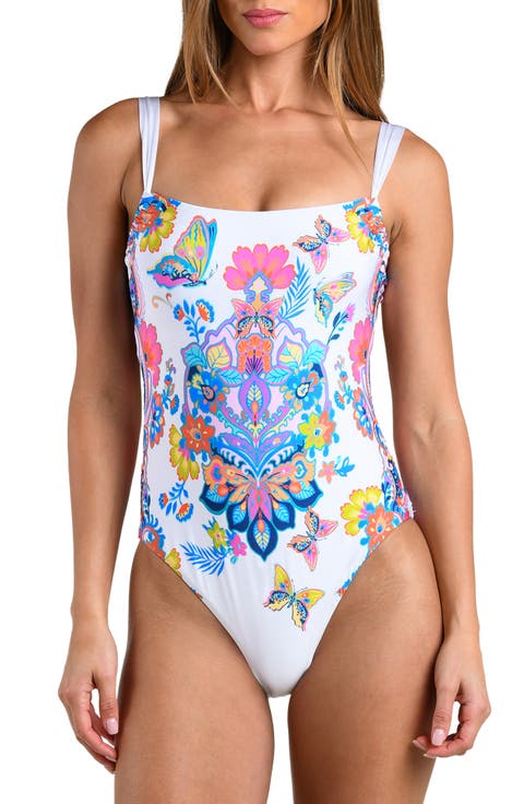 Butterfly High Over One-Piece Swimsuit