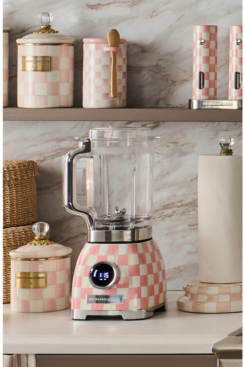 Courtly Check Blender, Alternate, color, PINK