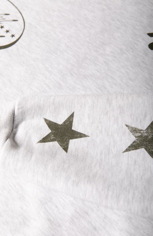 Colourful Rebel Star Logo Clean Hoodie In White