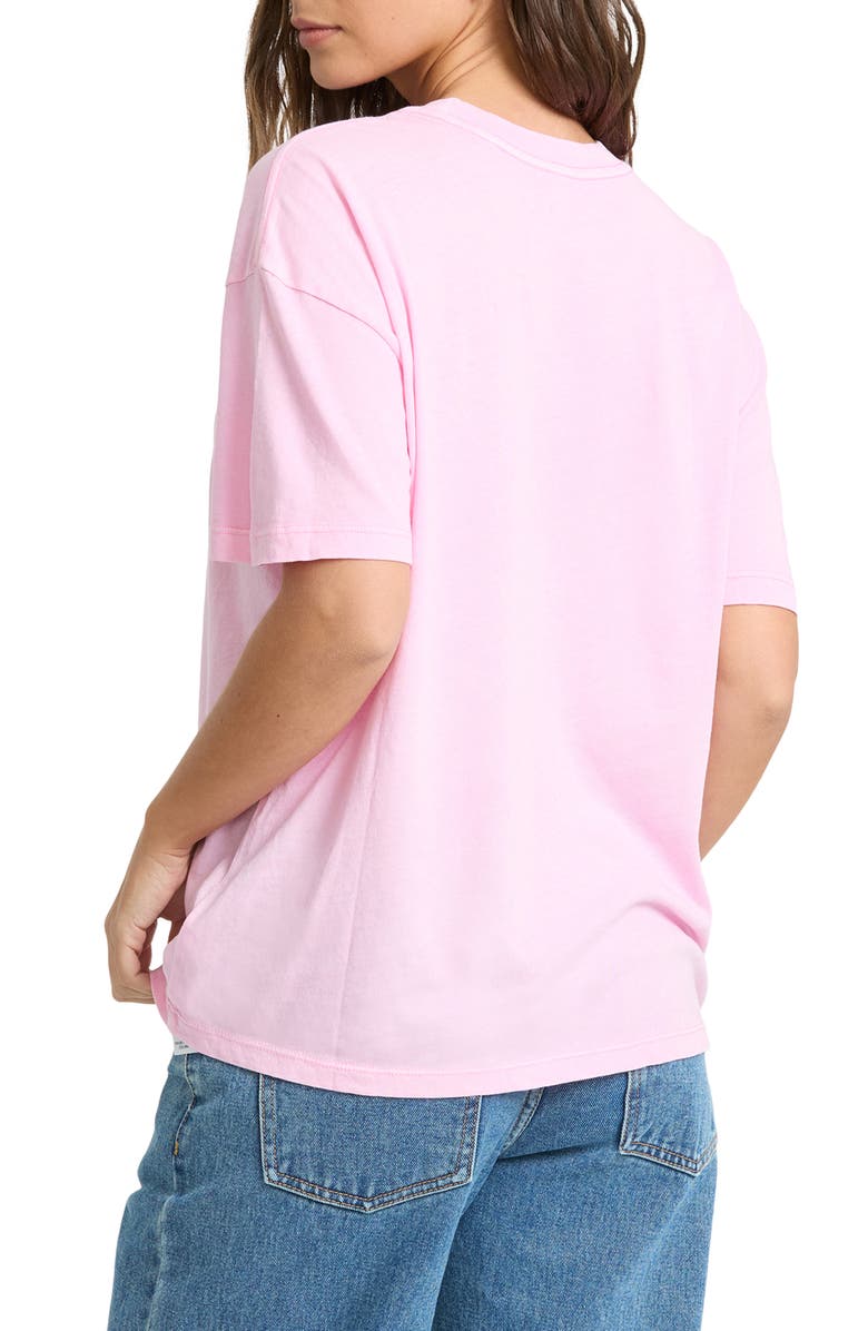 Billabong Vacay Forever Graphic Cotton Jersey T-Shirt, Alternate, color, Prism Pink