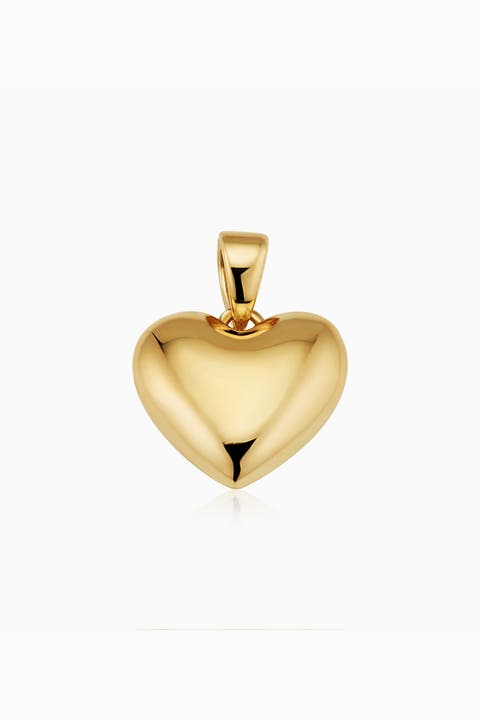 14K Gold Lovely Pendant Charm