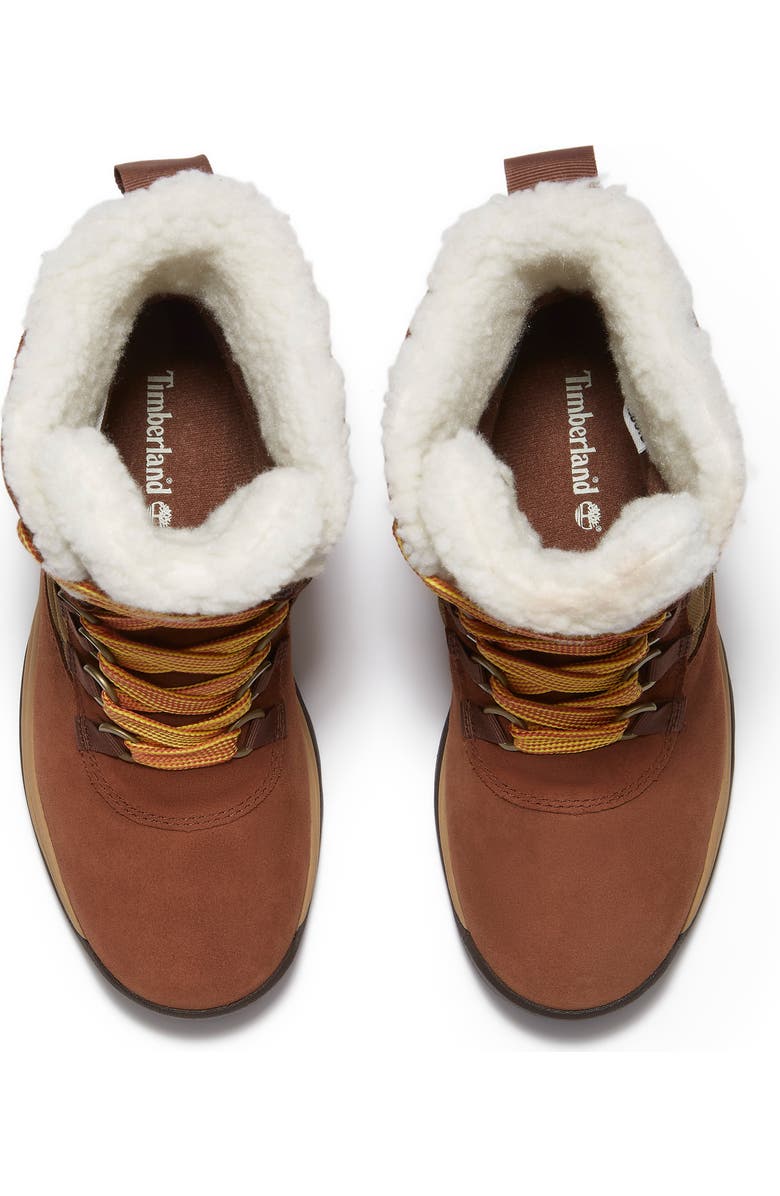 Timberland White Ledge Waterproof Snow Boot, Alternate, color, Medium Brown Suede