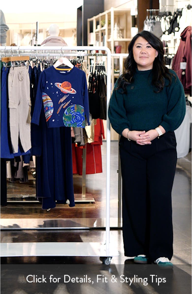 Kids
 Embroidered Glow in the Dark Cotton T-Shirt, sales video thumbnail