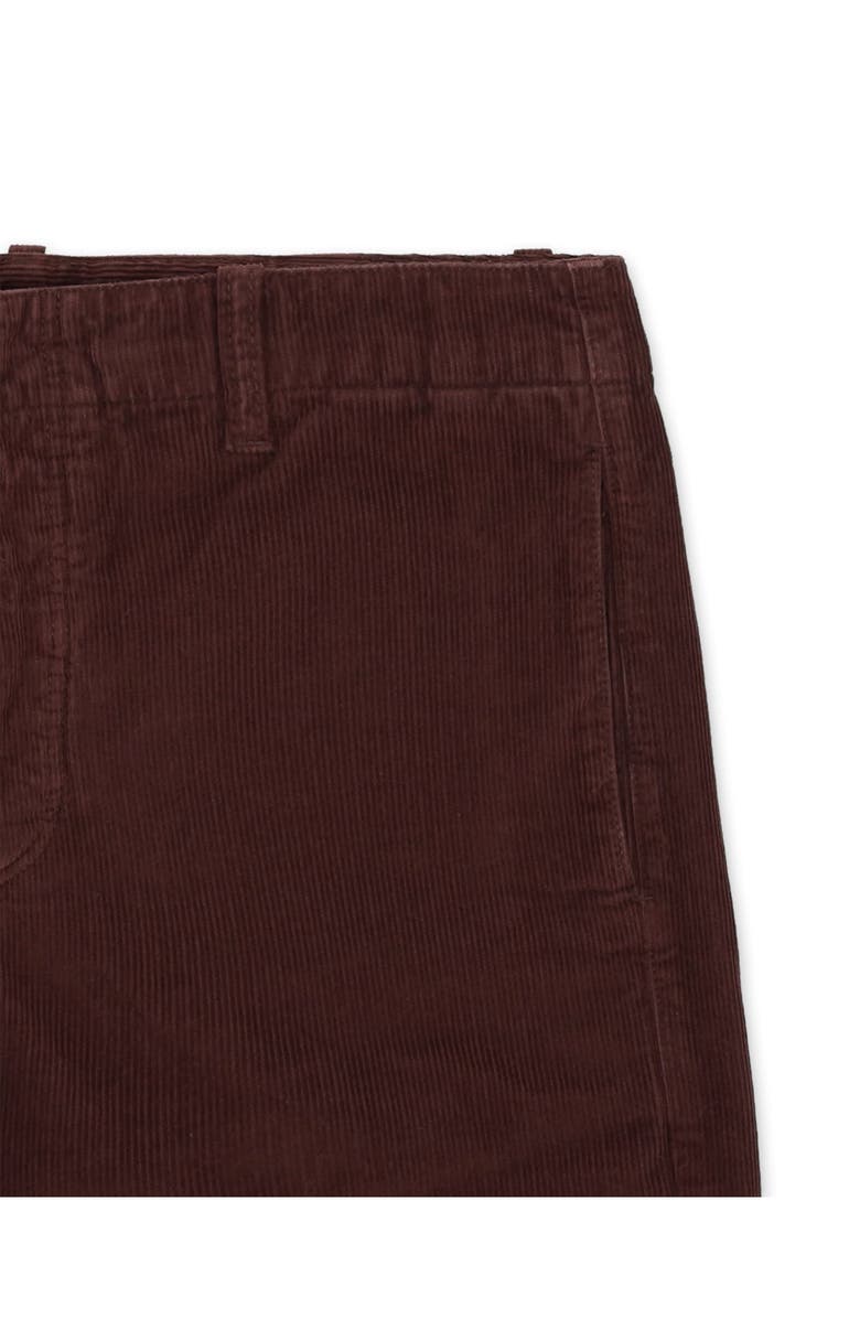 Fortela Pink Corduroy Trousers, Alternate, color, Burgundy