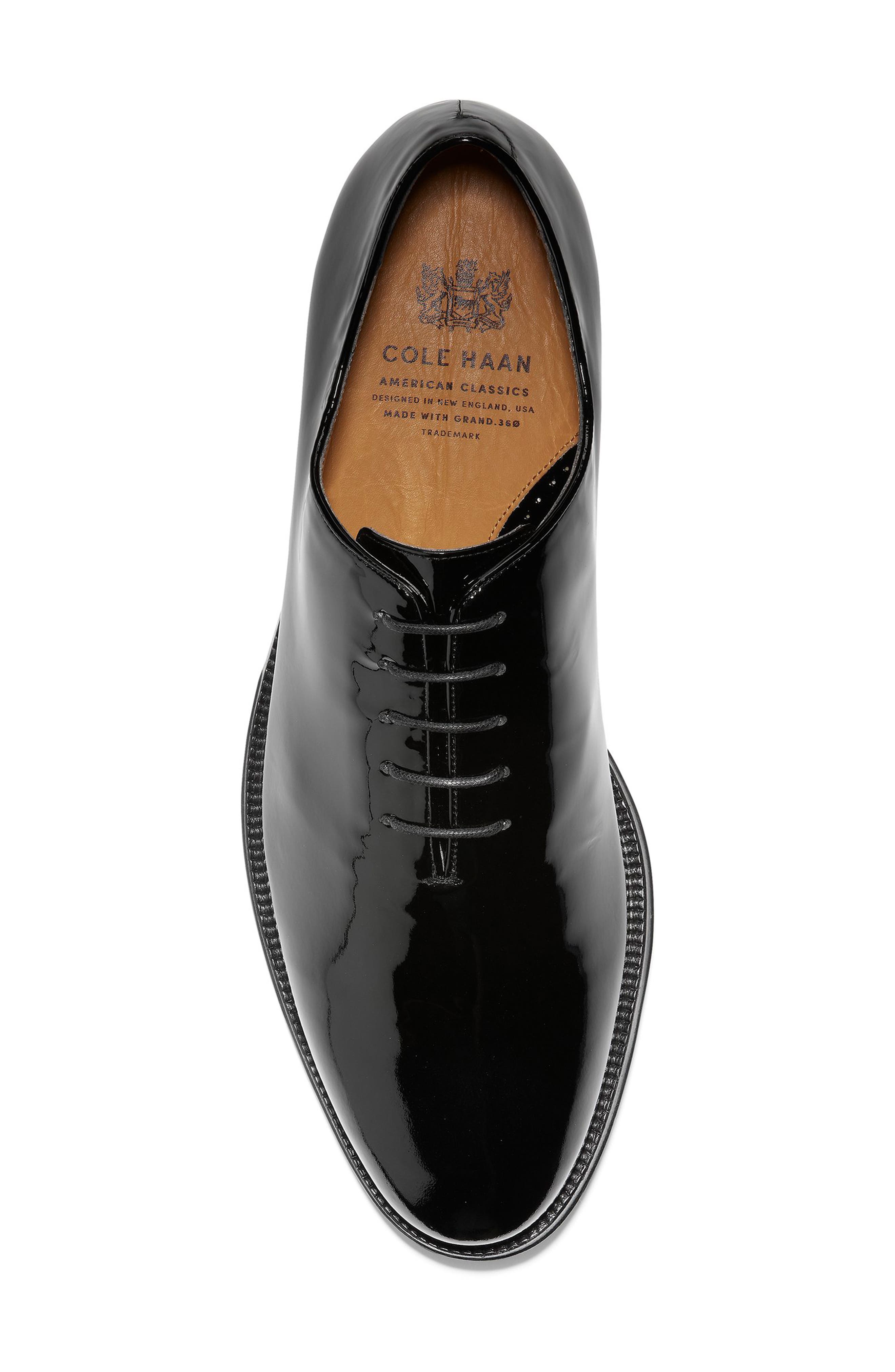 American Classics Gramercy Whole Cut Shoe, Alternate, color, BLACK PATENT LEATHER