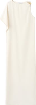 MANGO Asymmetric Column Dress