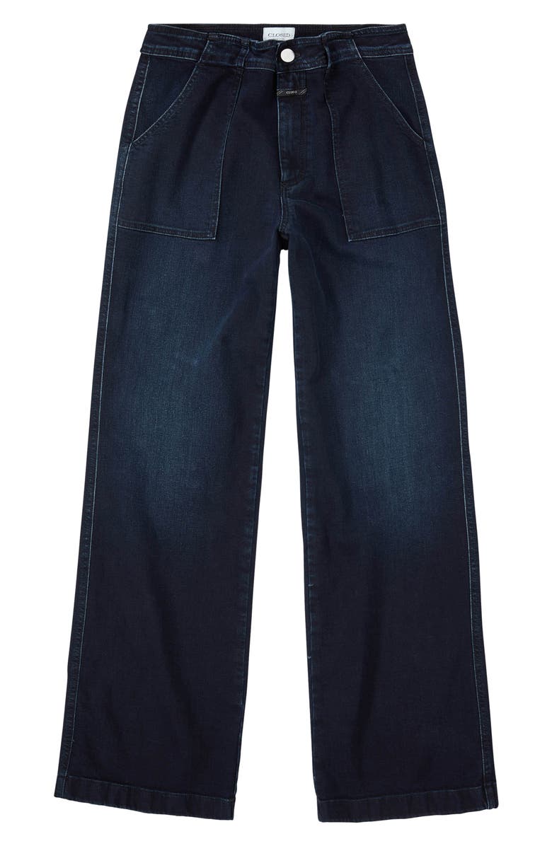 Closed Aria Flare Jeans, Alternate, color, Blue/ Black