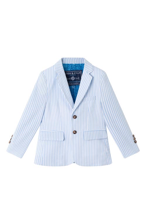 ANDY & EVAN ANDY & EVAN KIDS' TWO-PIECE COTTON SUIT