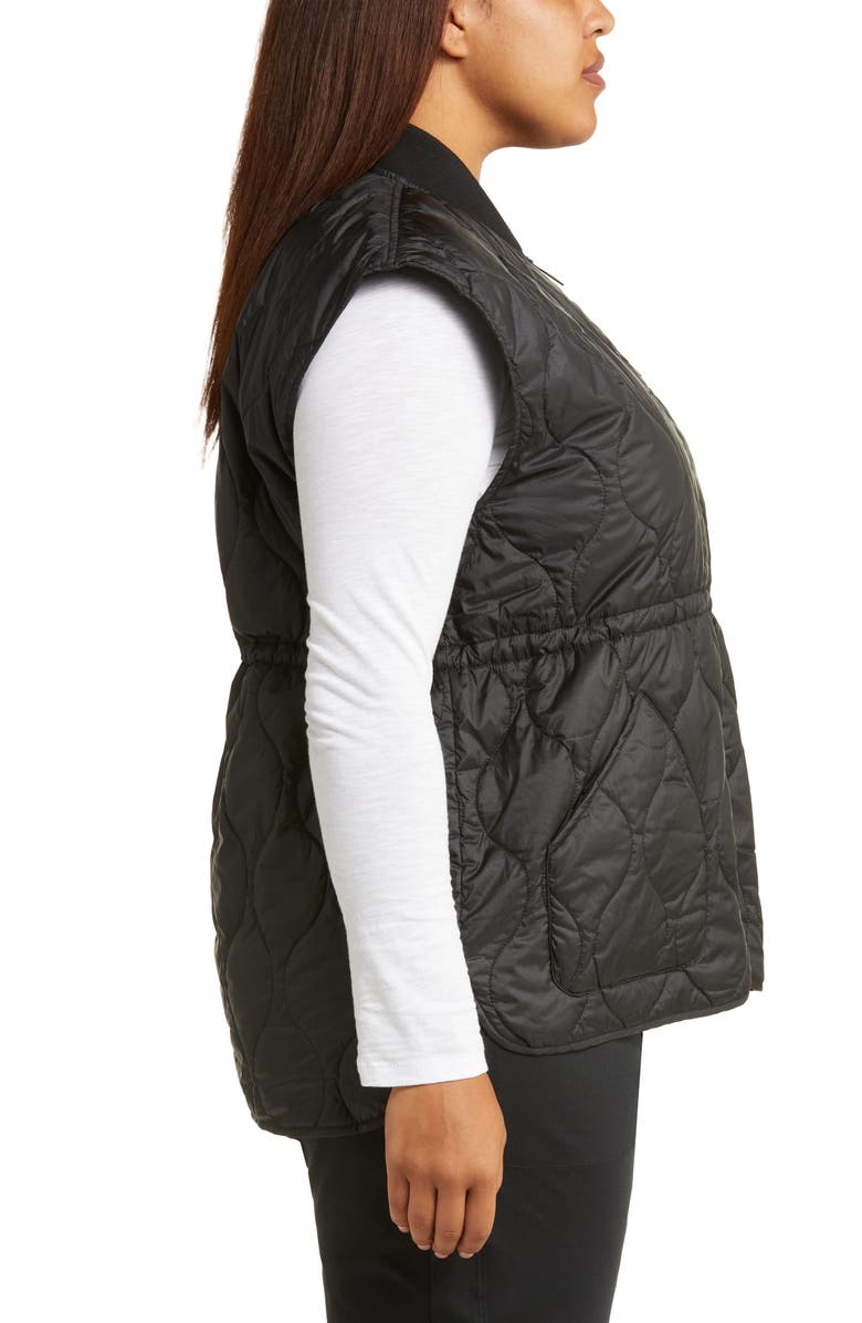 Zella Quilted Insulated Vest, Alternate, color,