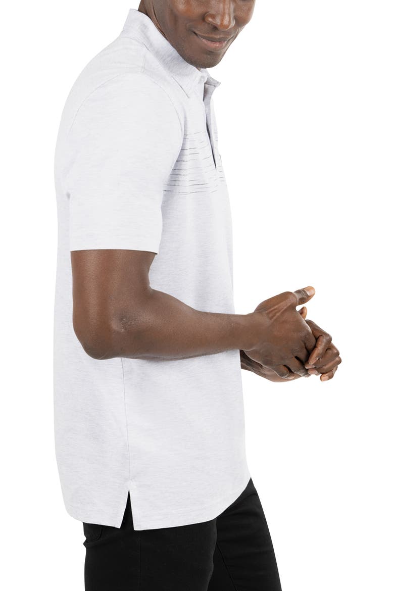 In A Meeting Stretch Golf Polo, Alternate, color, WHITE