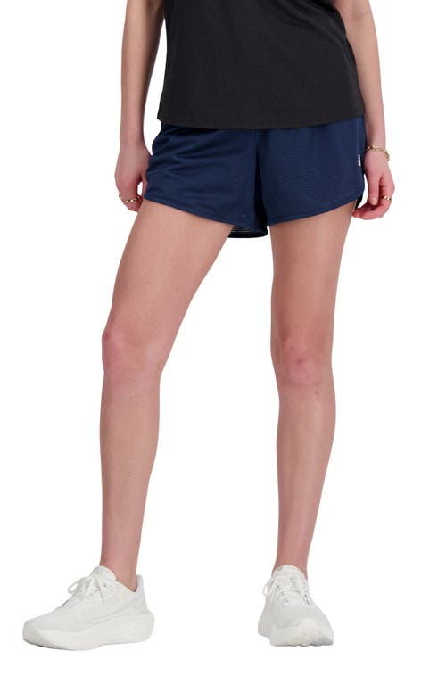 New Balance Athletics Mesh Running Shorts In Blue