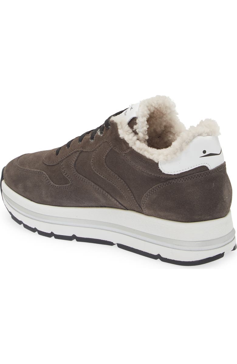 Voile Blanche Maran Genuine Shearling & Suede Sneaker, Alternate, color,