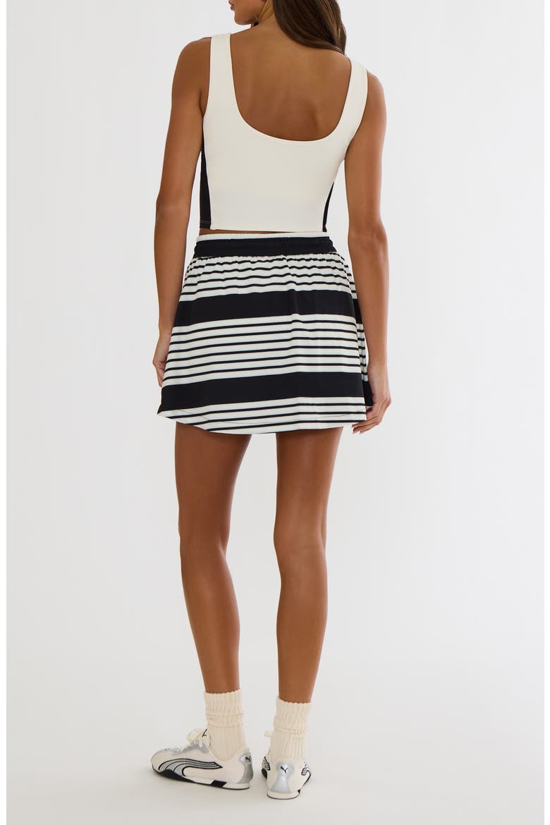 Brietta Square Neck Performance Tank Top, Alternate, color, SHADOW STRIPE