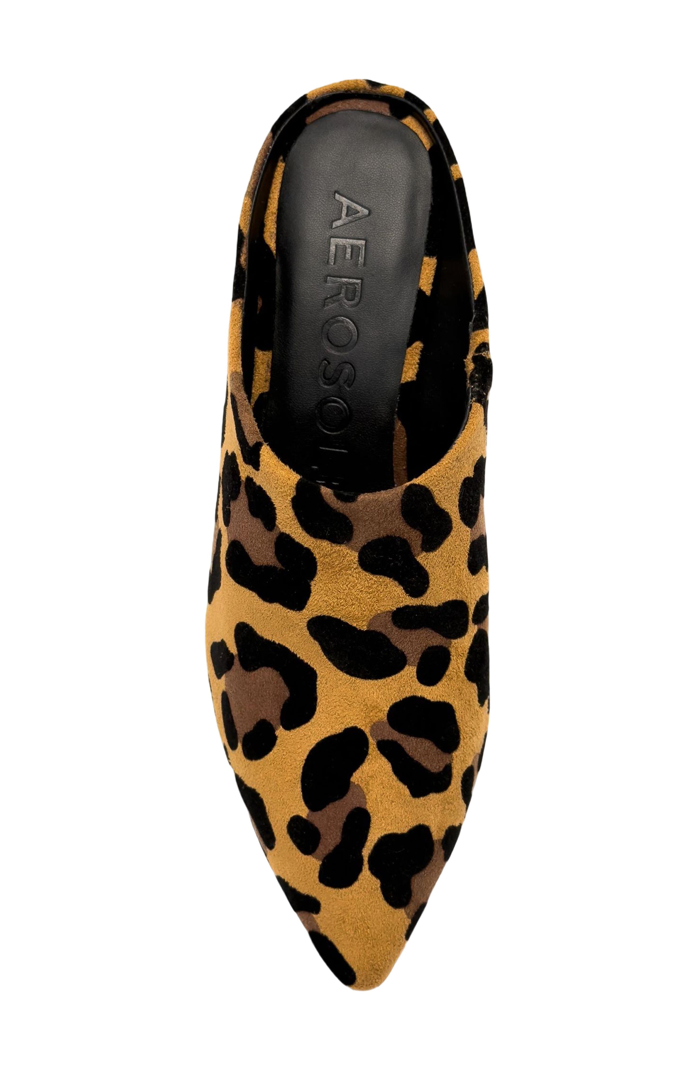 Liz Heeled Mule, Alternate, color, CAMEL MULTI
