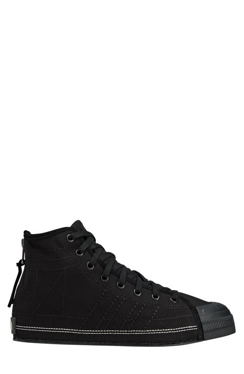 Y-3 X Neighborhood Gender Inclusive -n Nizza Hi Sneaker In Black