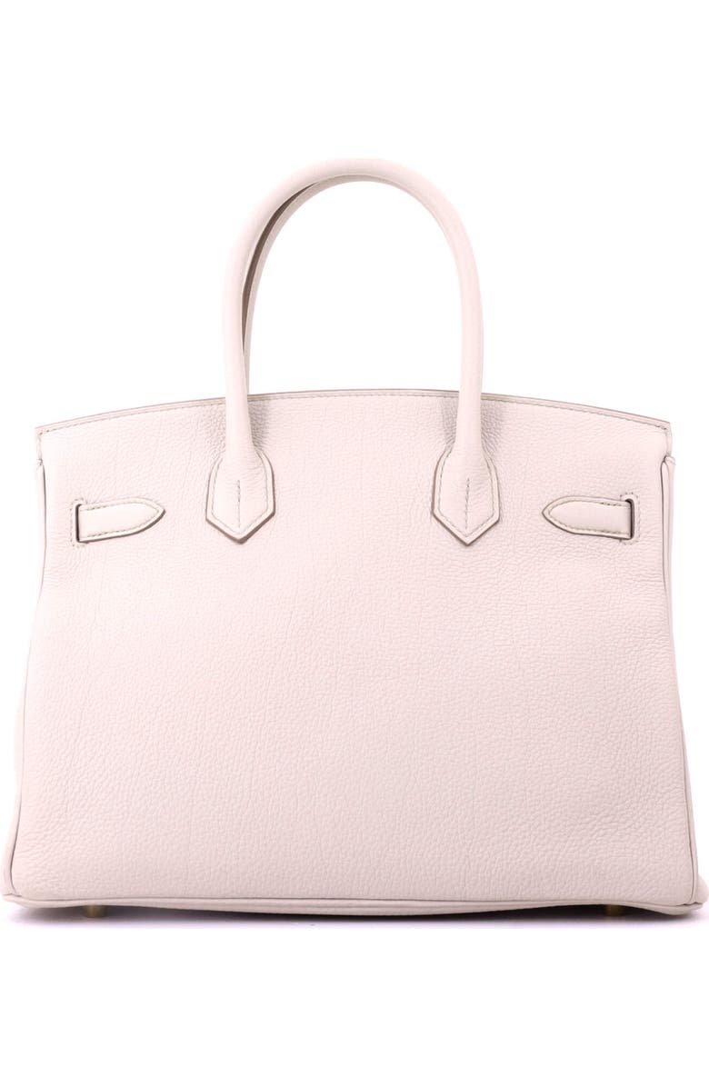 Pre-Owned Hermes Birkin Handbag Light Togo with Gold Hardware 30, Alternate, color, Beton