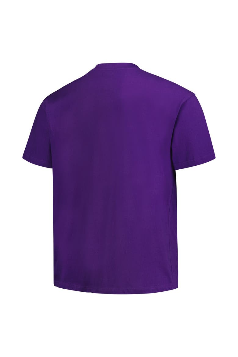 Men's Champion Purple TCU Horned Frogs Big & Tall Arch Over Logo T-Shirt, Alternate, color, Purple