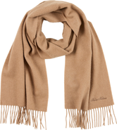 Brooks Brothers Signature Solid Camel Hair Scarf