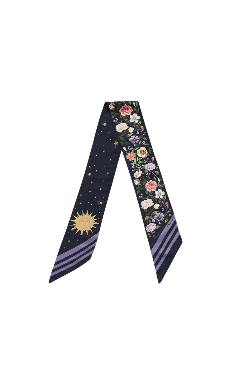 Selene Skinny Scarf, Main, color, Navy