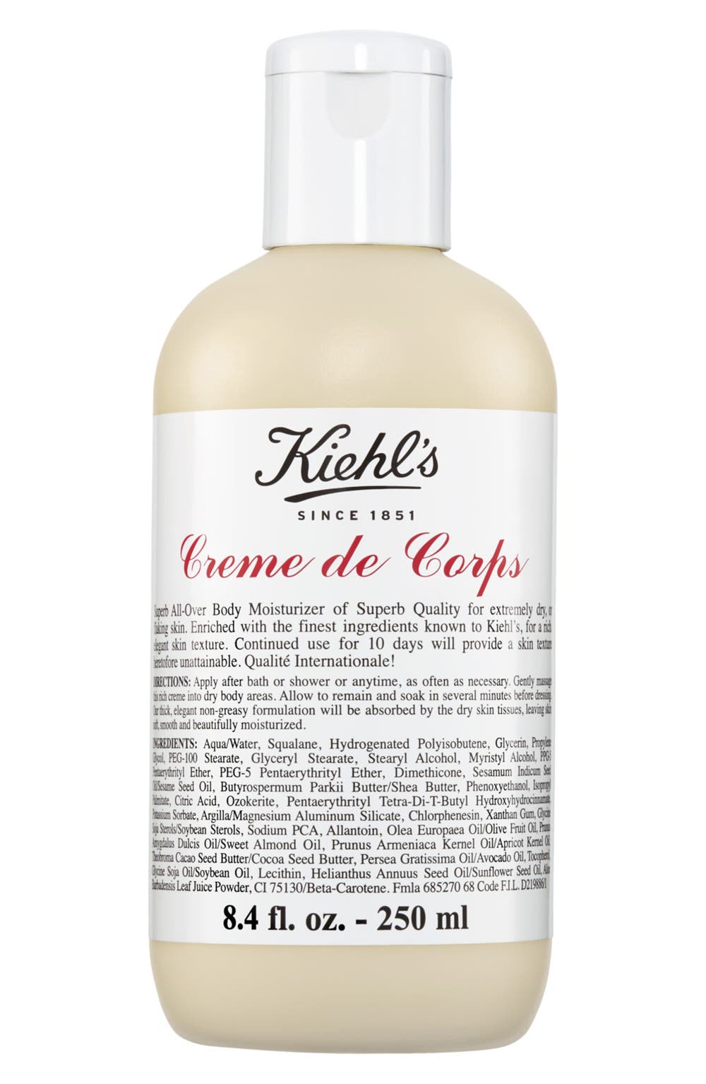 Creme de Corps Body Moisturizer, color, BOTTLE